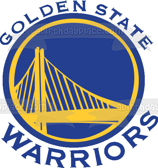 Golden State Warriors Edible Cake Toppers – Cakecery