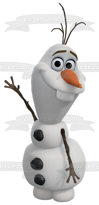 Imagen comestible para decoración de tarta de Frozen Olaf ABPID03980 