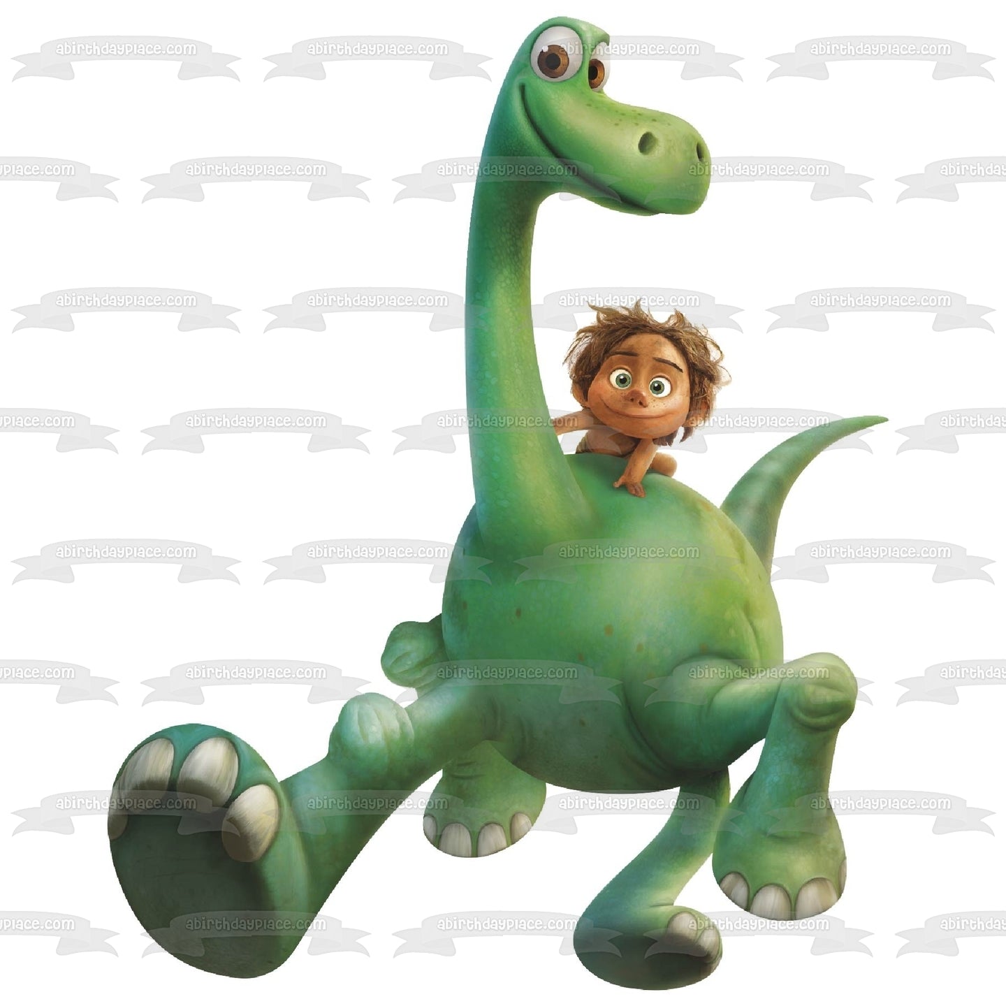 The Good Dinosaur Spot and Arlo Edible Cake Topper Image ABPID03985