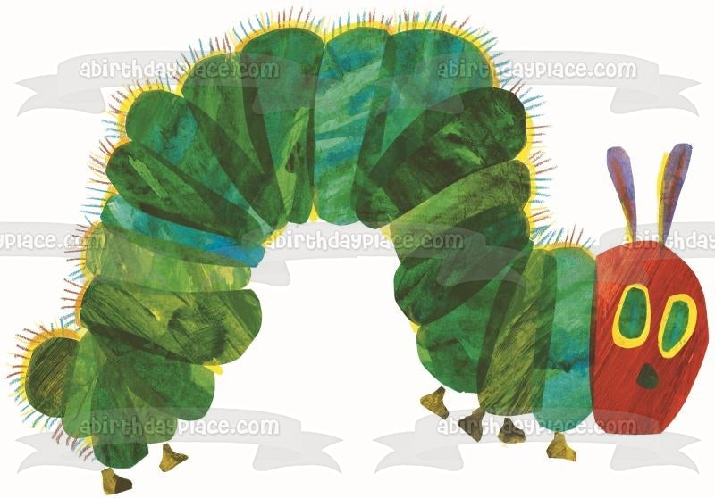 La oruga muy hambrienta Eric Carle Imagen comestible para decoración de tarta ABPID04602 