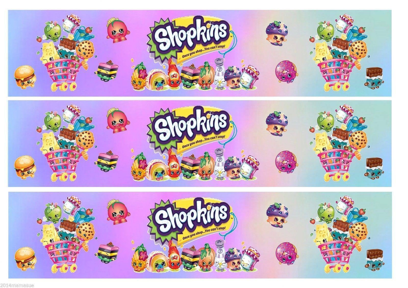 DIY How to Make Shopkins Birthday Party Favors Lippy Lips Cake Topper  Decoration - YouTube