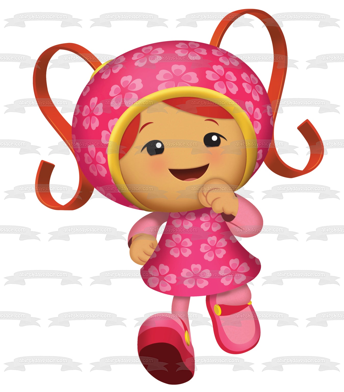 Team Umizoomi Millie Measure Pink Girl Edible Cake Topper Image ABPID04935