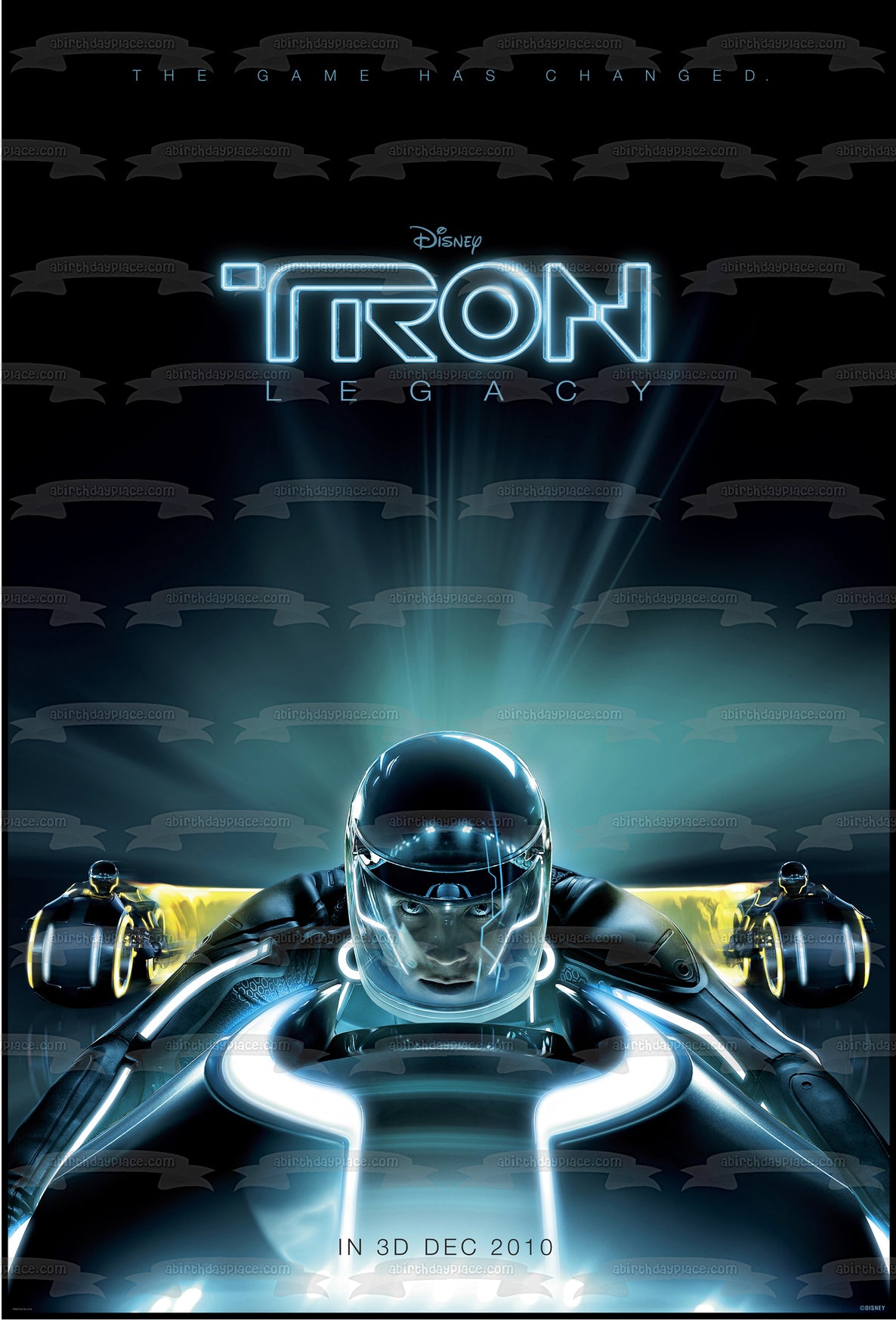 Imagen comestible para decoración de tarta Tron Legacy Sam the Grid ABPID05136 