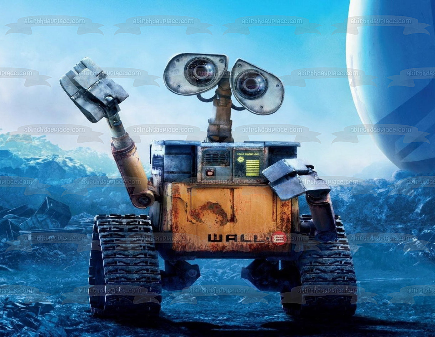 Imagen comestible para decoración de tarta Wall-E 2 Planet ABPID05340 