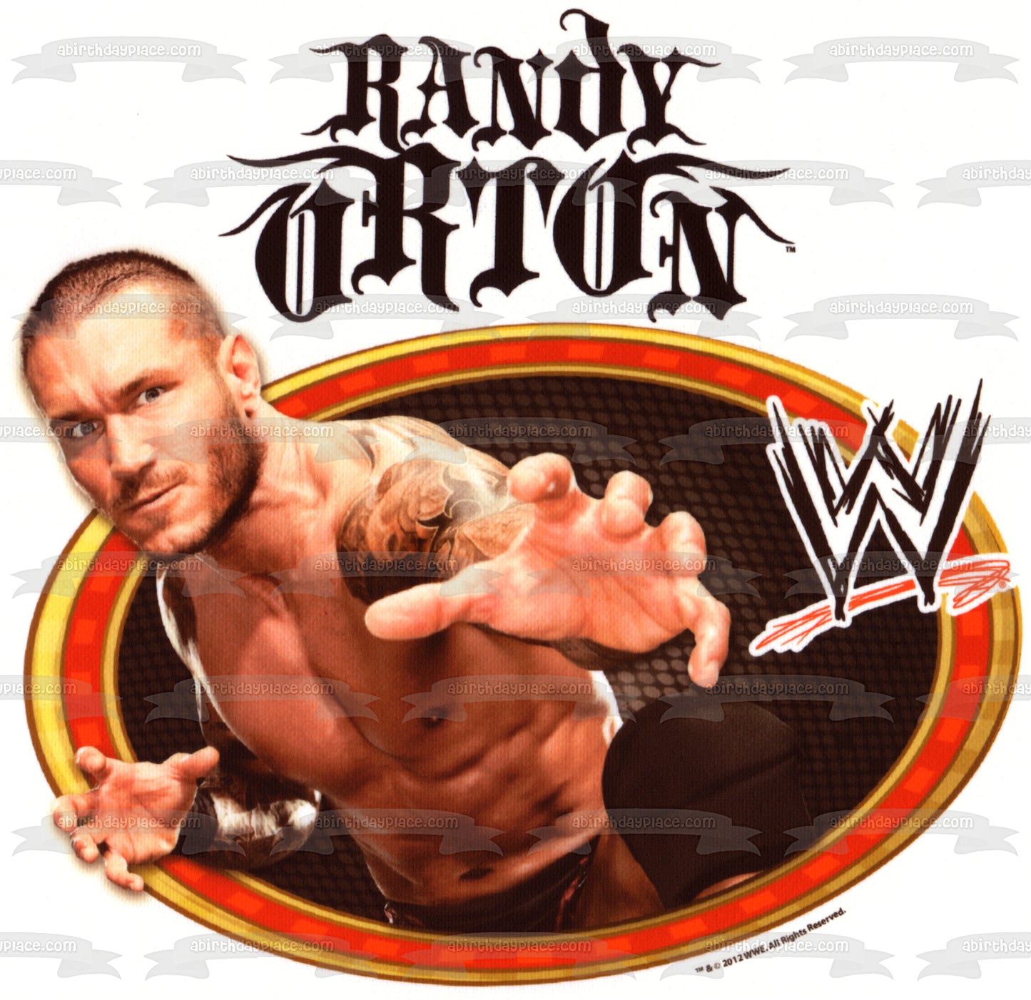 Imagen comestible para tarta de WWE World Wrestling Entertainment Randy Orton ABPID06808 