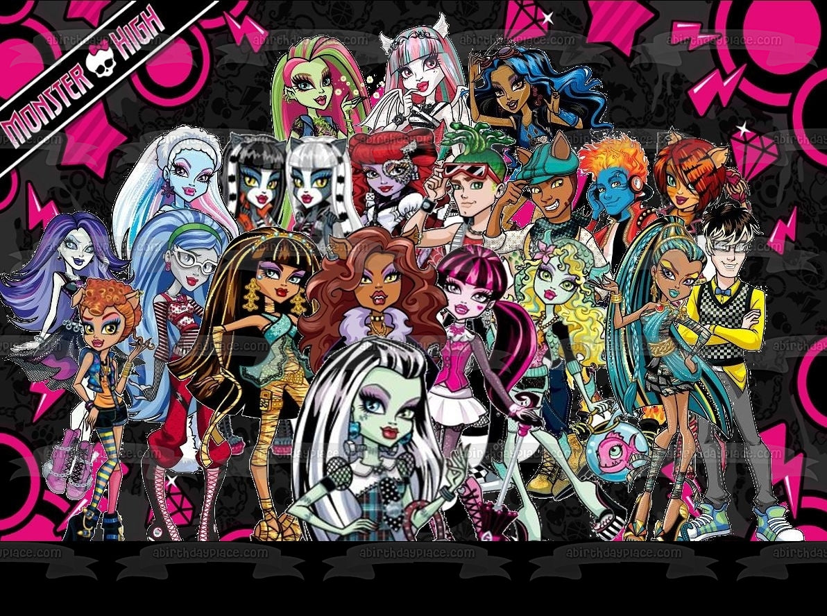 Monster High Cleo DeNile, Draculaura, shops & Lagoona Blue