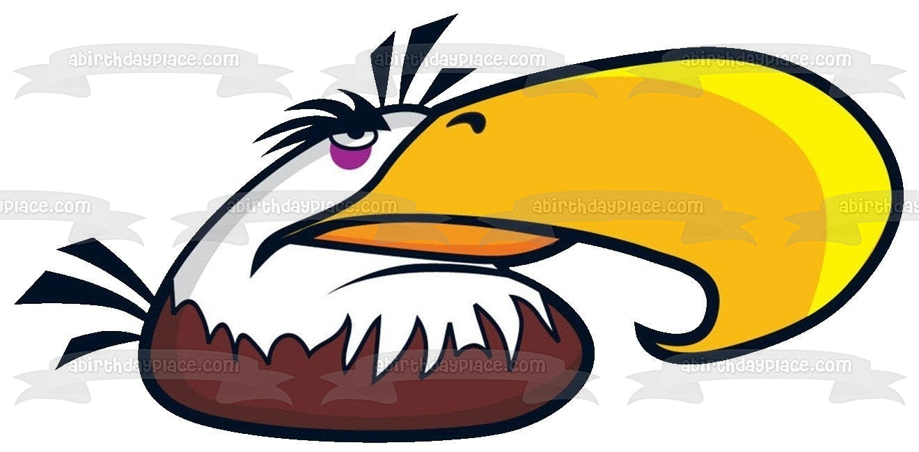 Angry Birds The Mighty Eagle Edible Cake Topper Image ABPID07085