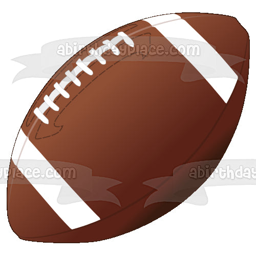 Sports a Football Edible Cake Topper Image ABPID07511 – A Birthday Place