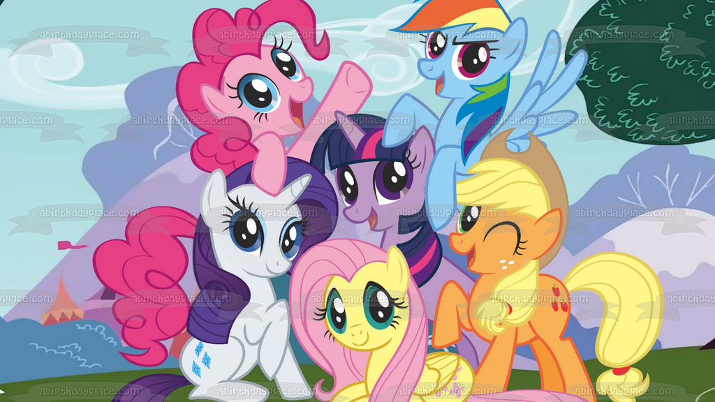 Applejack My Little Pony Rainbow Dash Pinkie Pie, My little pony