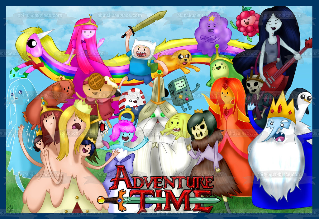 adventure time finn and flame princess wallpaper