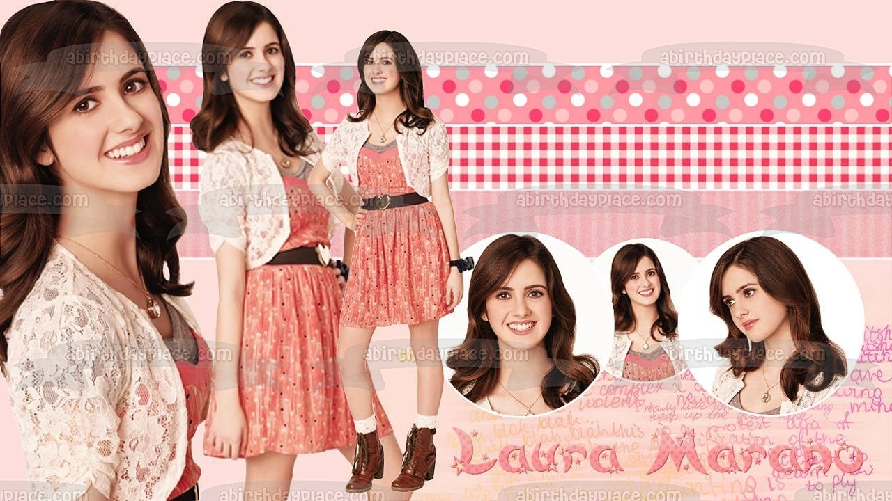 Laura Marie Marano Austin &amp; Ally Ally Dawson Imagen comestible para decoración de tarta ABPID09121 