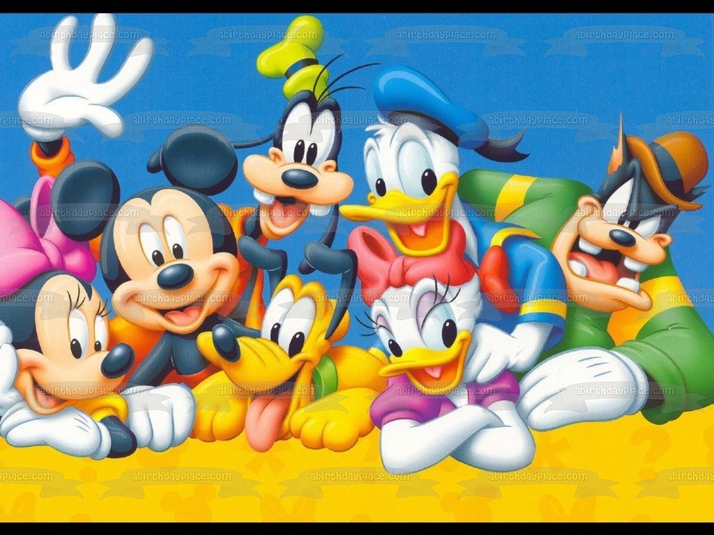 Disney Mickey Mouse Minnie Mouse Donald Duck Daisy Duck Cartoon