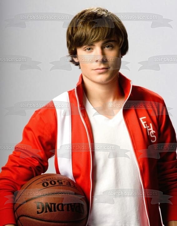 Imagen comestible para tarta de High School Musical Troy Bolton Zac Efron ABPID10906 