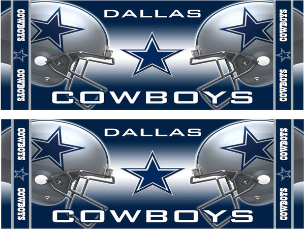 Dallas Cowboys Logo Stars NFL Edible Cupcake Topper Images ABPID05580 – A  Birthday Place