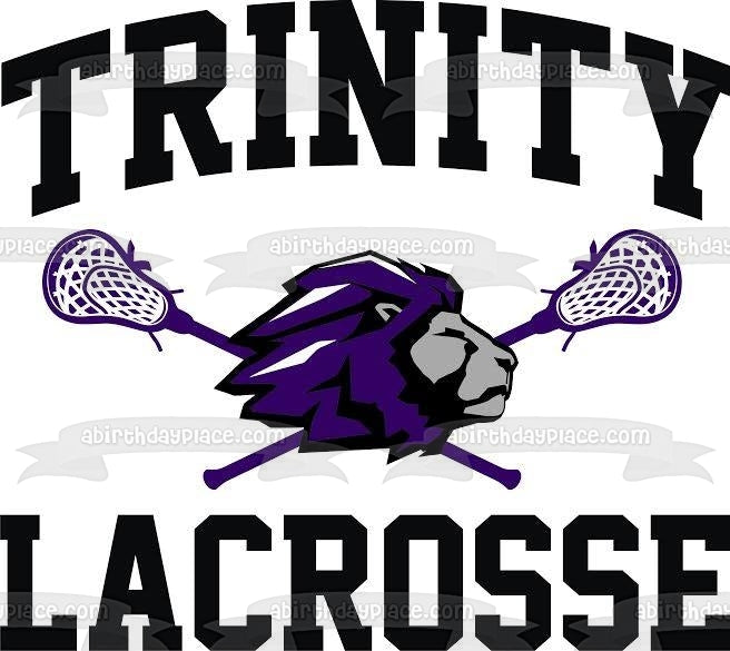 Imagen comestible para tarta con logotipo de Trinity Lacrosse de la Universidad Penn State ABPID11320 