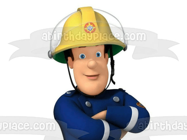 Fireman Sam Edible Cake Topper Image ABPID12086