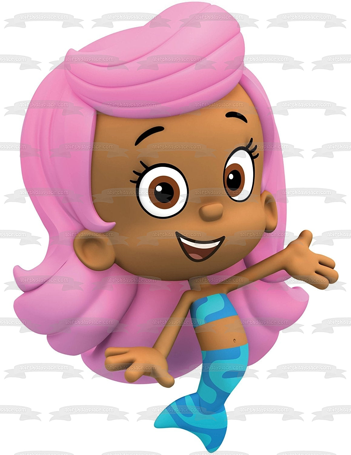 Adorno comestible para tarta Molly de Bubble Guppies, imagen ABPID12100 