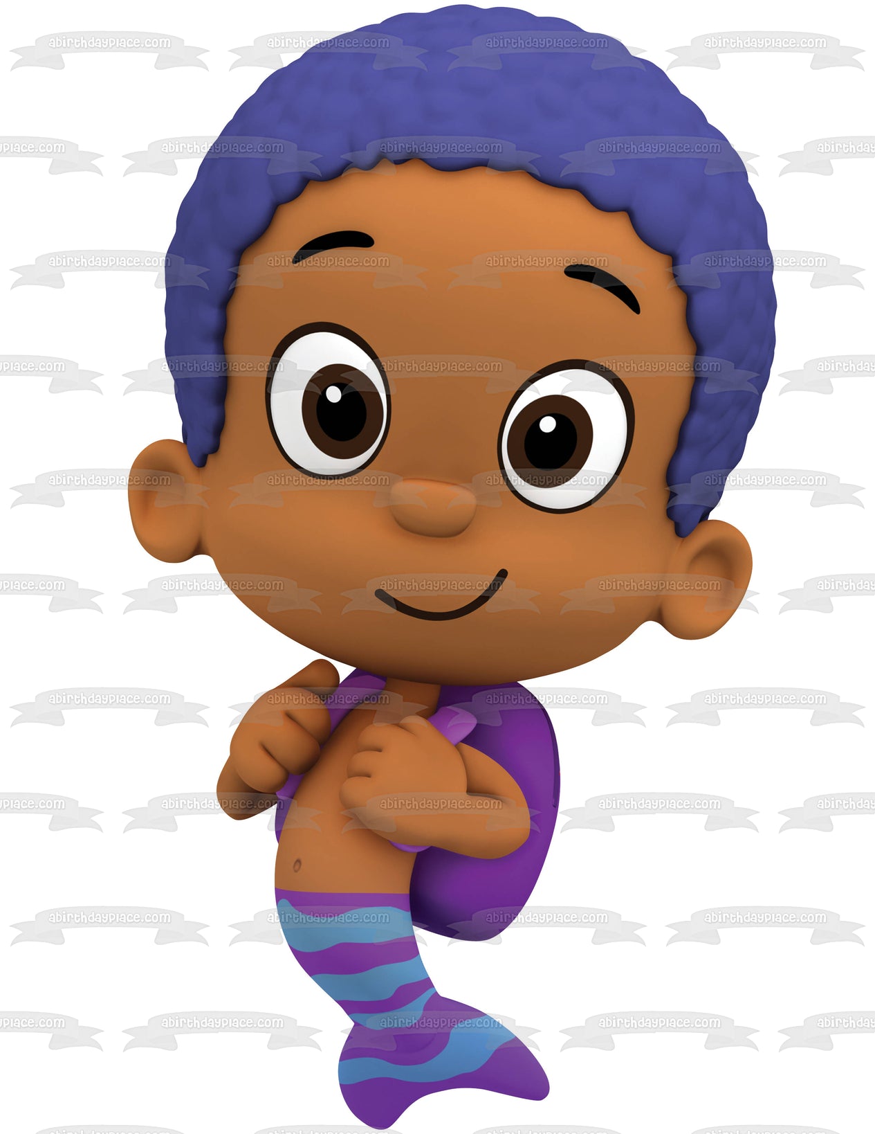 Bubble Guppies Goby Edible Cake Topper Image ABPID12101