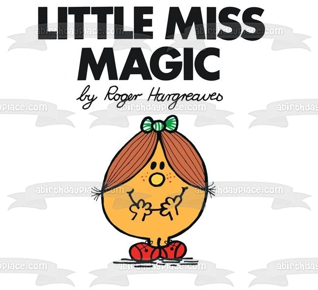 Adorno comestible para tarta Mr. Men Little Miss Magic, imagen ABPID12223 