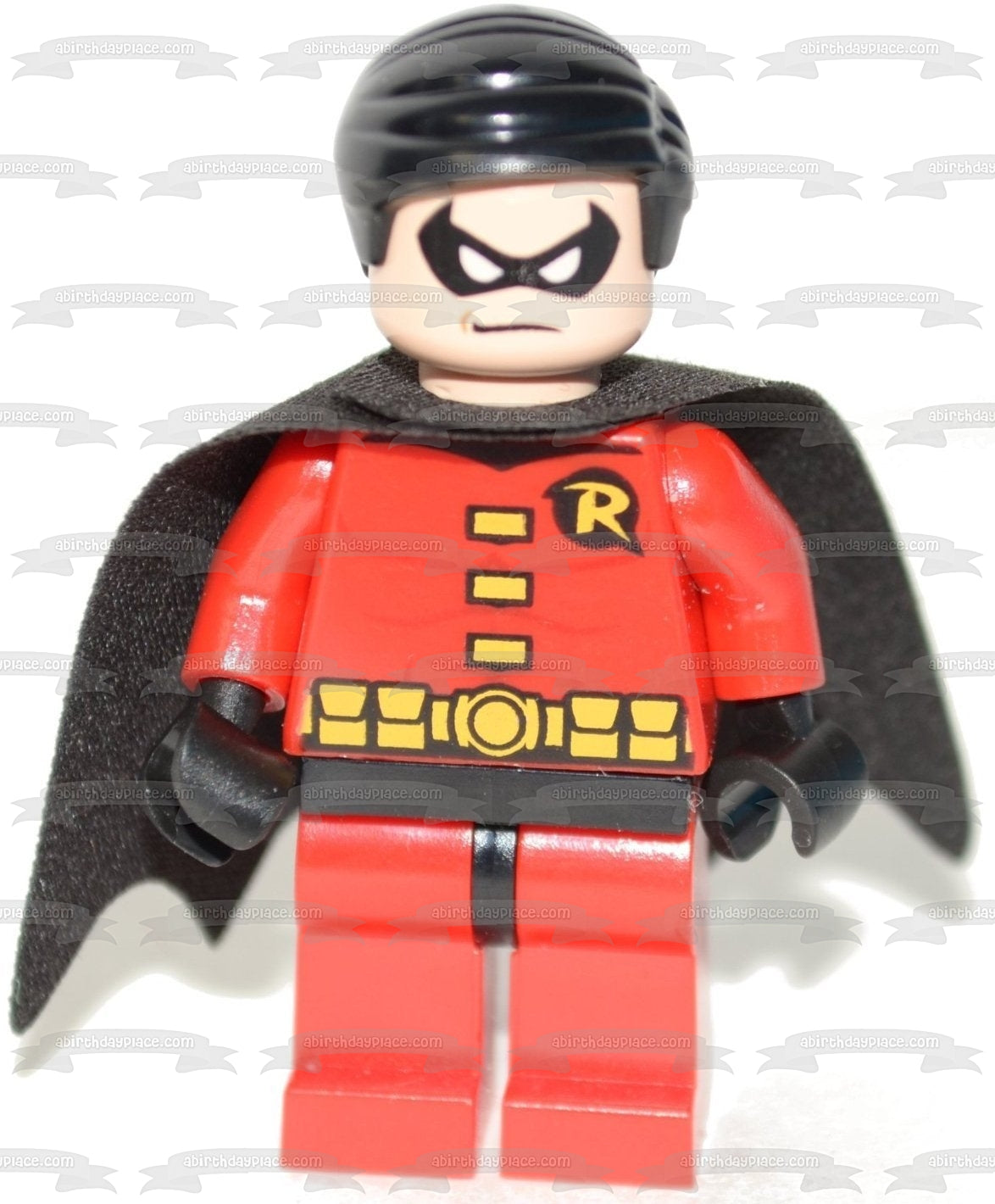 LEGO DC Comics Superhero Robin Edible Cake Topper Image ABPID12285