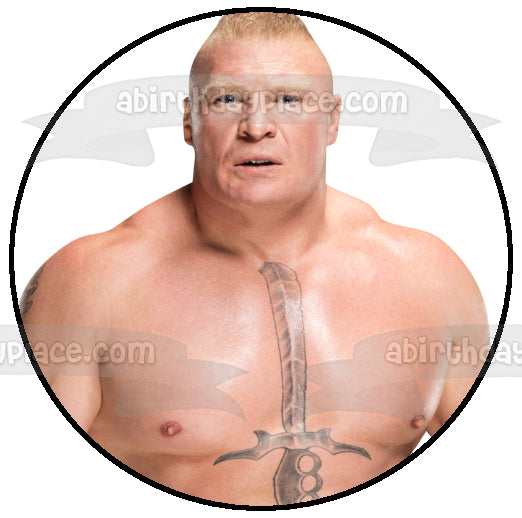 Imagen comestible para tarta de WWE World Wrestling Entertainment Brock Lesnar ABPID12474 