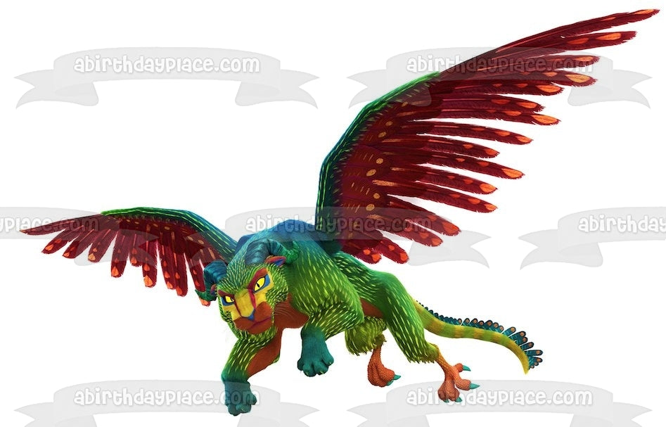 Disney Coco Pepita Alebrije Jaguar Eagle - Decoración comestible para tarta, imagen ABPID15046 