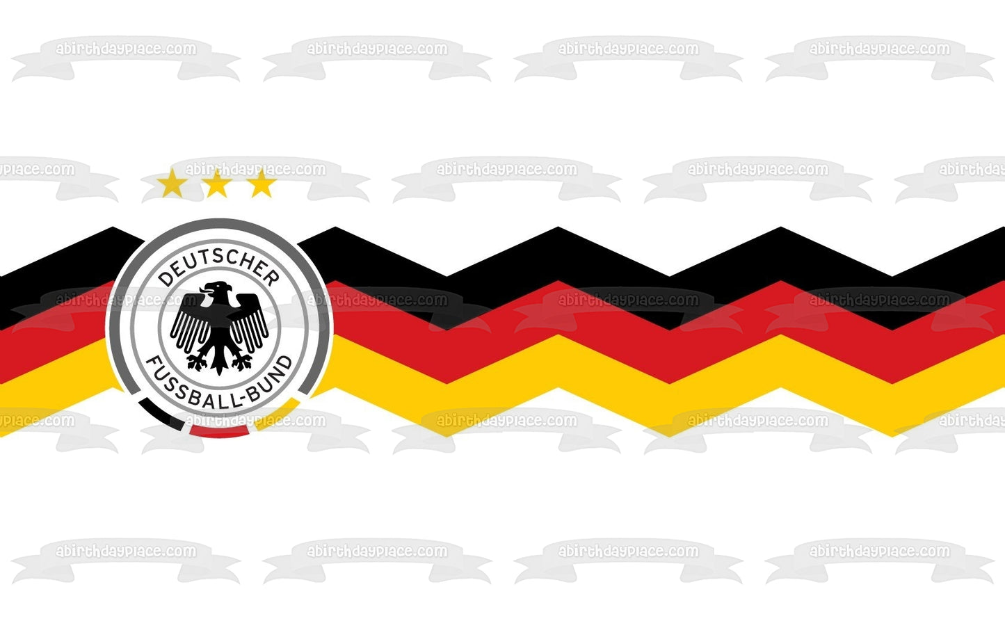 Germany National Football Team World Cup 2018 Logo Edible Cake Topper Image ABPID20638