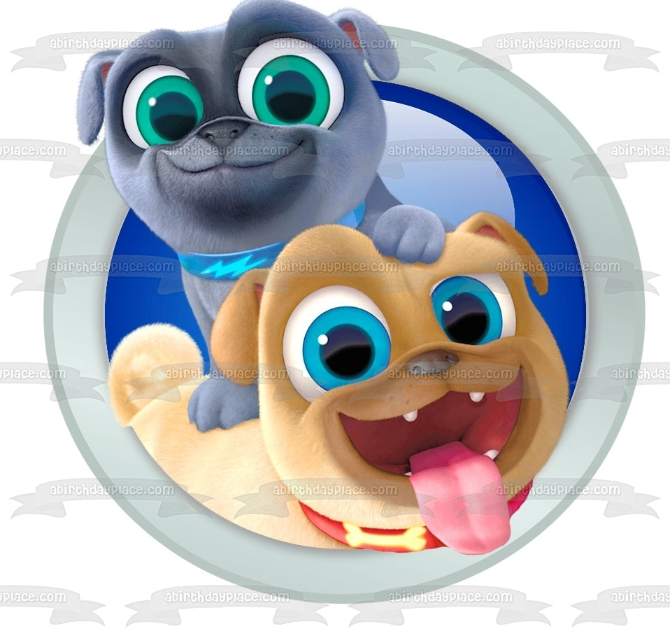 Puppy Dog Pals Bingo Rolly Edible Cake Topper Image ABPID22028