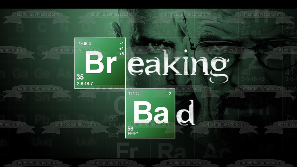 breaking bad periodic table font