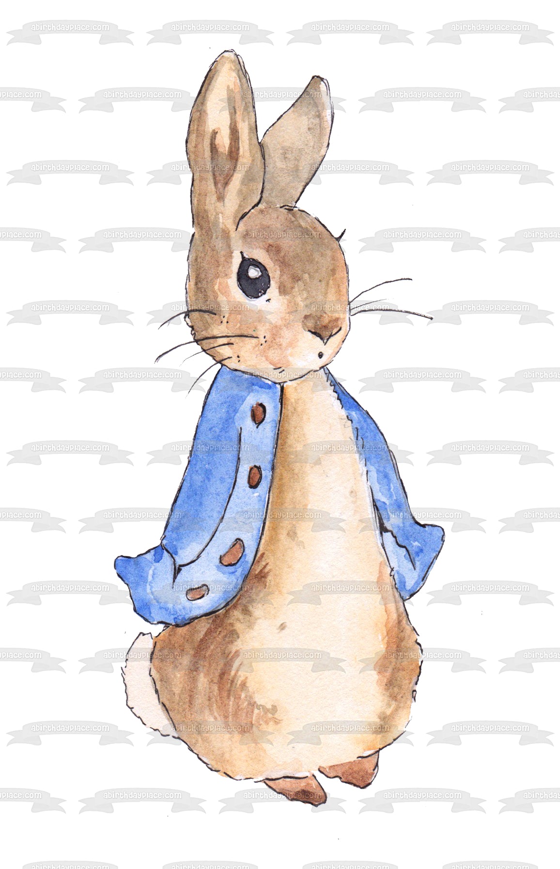 Imagen comestible para decoración de tarta de Peter Rabbit ABPID27773 