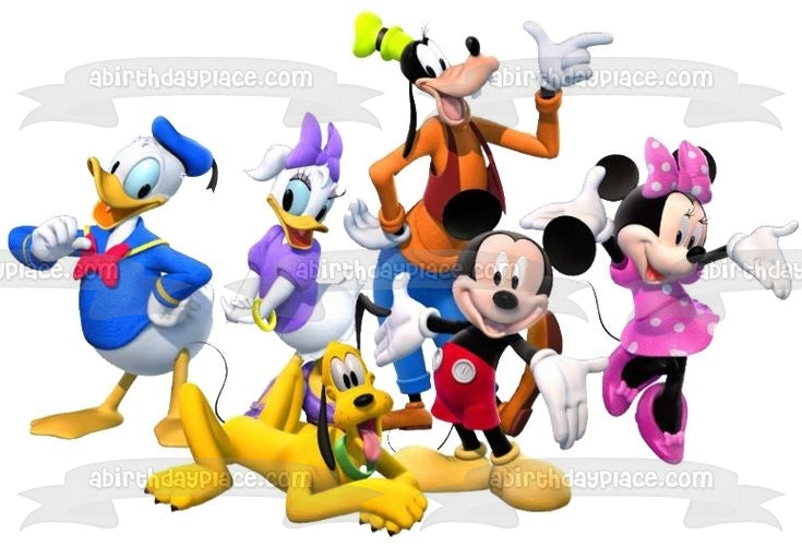 Disney Mickey Mouse and Friends Donald Duck Daisy Duck Minnie Mouse Go ...