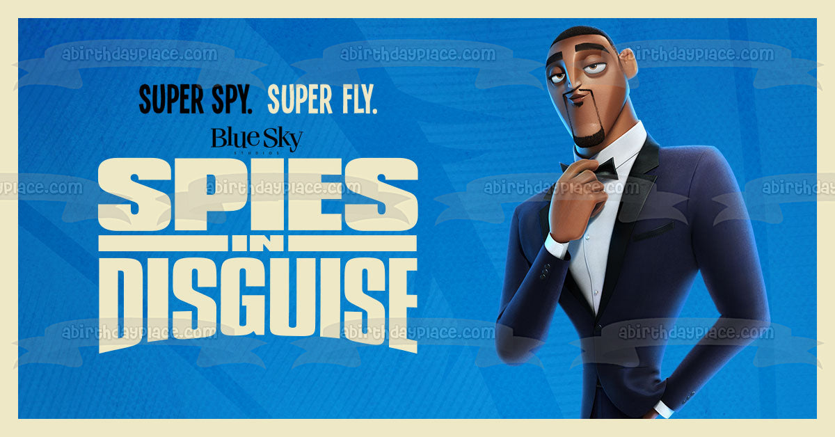 Spies In Disguise Super Spy Super Fly Lance Sterling Edible Cake Toppe A Birthday Place