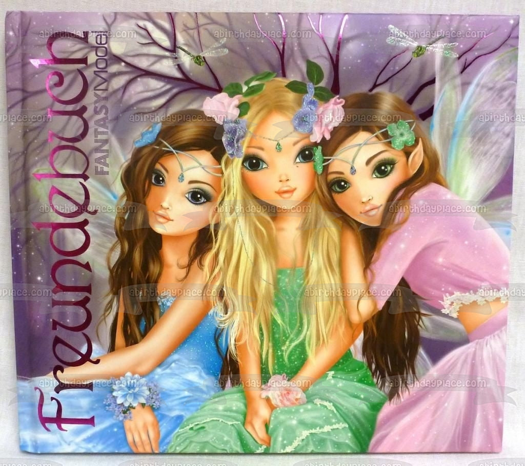 Top Model by Depesche Fantasy Fairies Edible Cake Topper Image ABPID51165