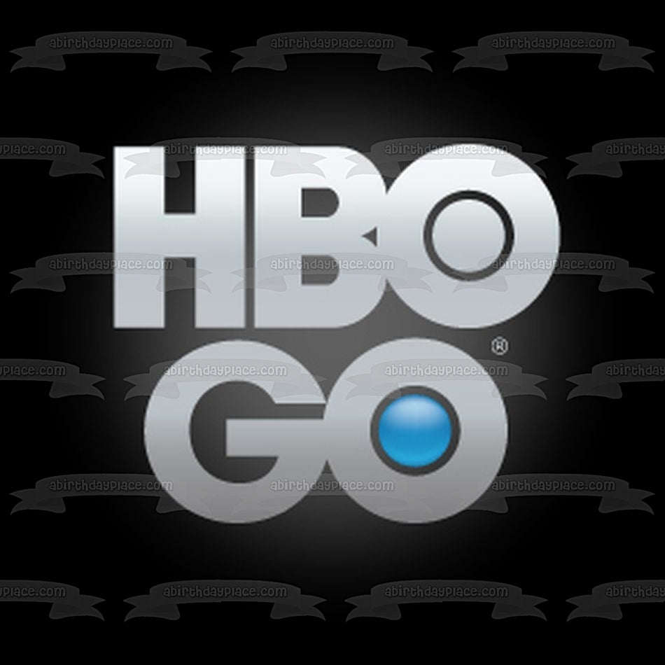 Imagen comestible para decoración de tarta con el logotipo de Hbo Go ABPID51310 