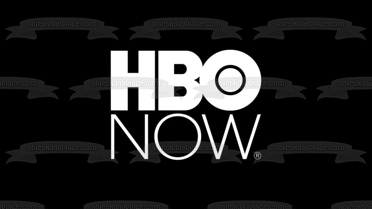 Imagen comestible para decoración de tarta con el logotipo de Hbo Now ABPID51311 