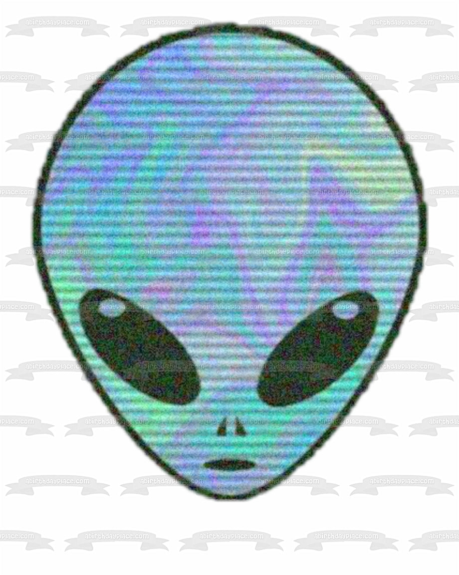 Alien Head Psychadelic Colors ABPID51755