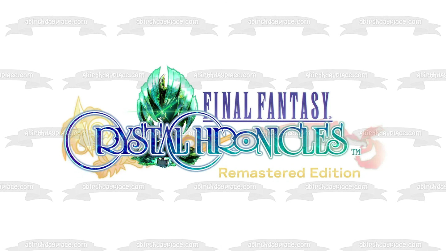 Imagen de decoración comestible para tarta de Final Fantasy Crystal Chronicles Remastered Edition ABPID51787 