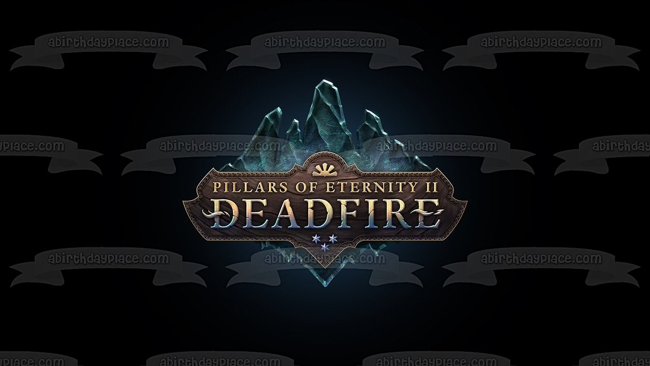 Pillars of Eternity 2: Deadfire Pantalla de título Imagen comestible para decoración de tarta ABPID51890 