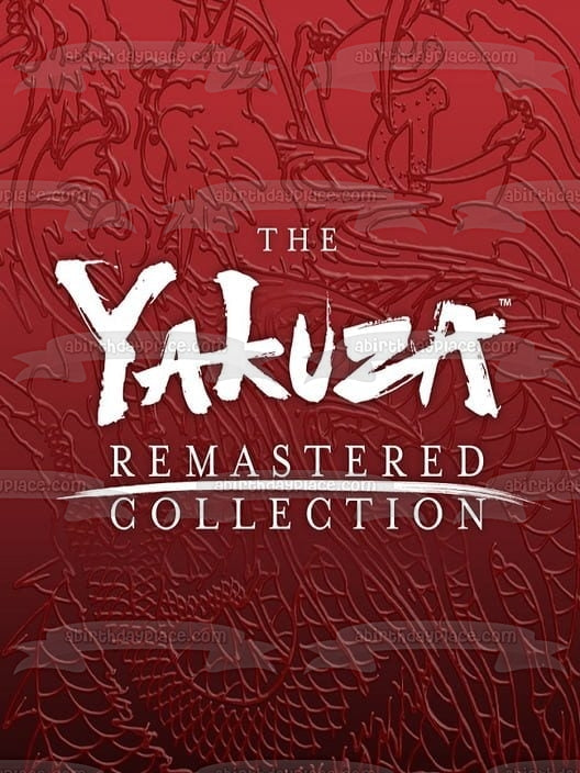 Imagen de decoración comestible para tarta de la colección Yakuza Remastered ABPID51903 