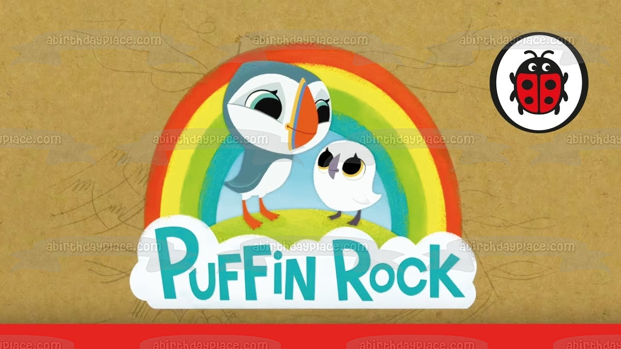 Imagen comestible para decoración de tarta de Puffin Rock Oona Baba ABPID52029 