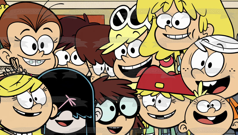 The Loud House Lori Leni Luan Lola Lucy Luna Lisa Lincoln Lily Lana Ly ...