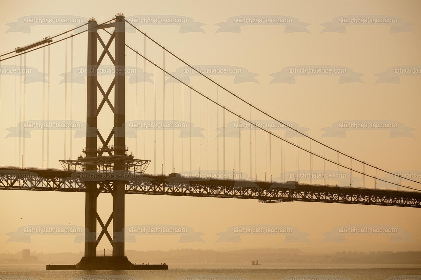 Ponte 25 De Abril Puente Lisboa Portugal Imagen comestible para tarta ABPID52544 