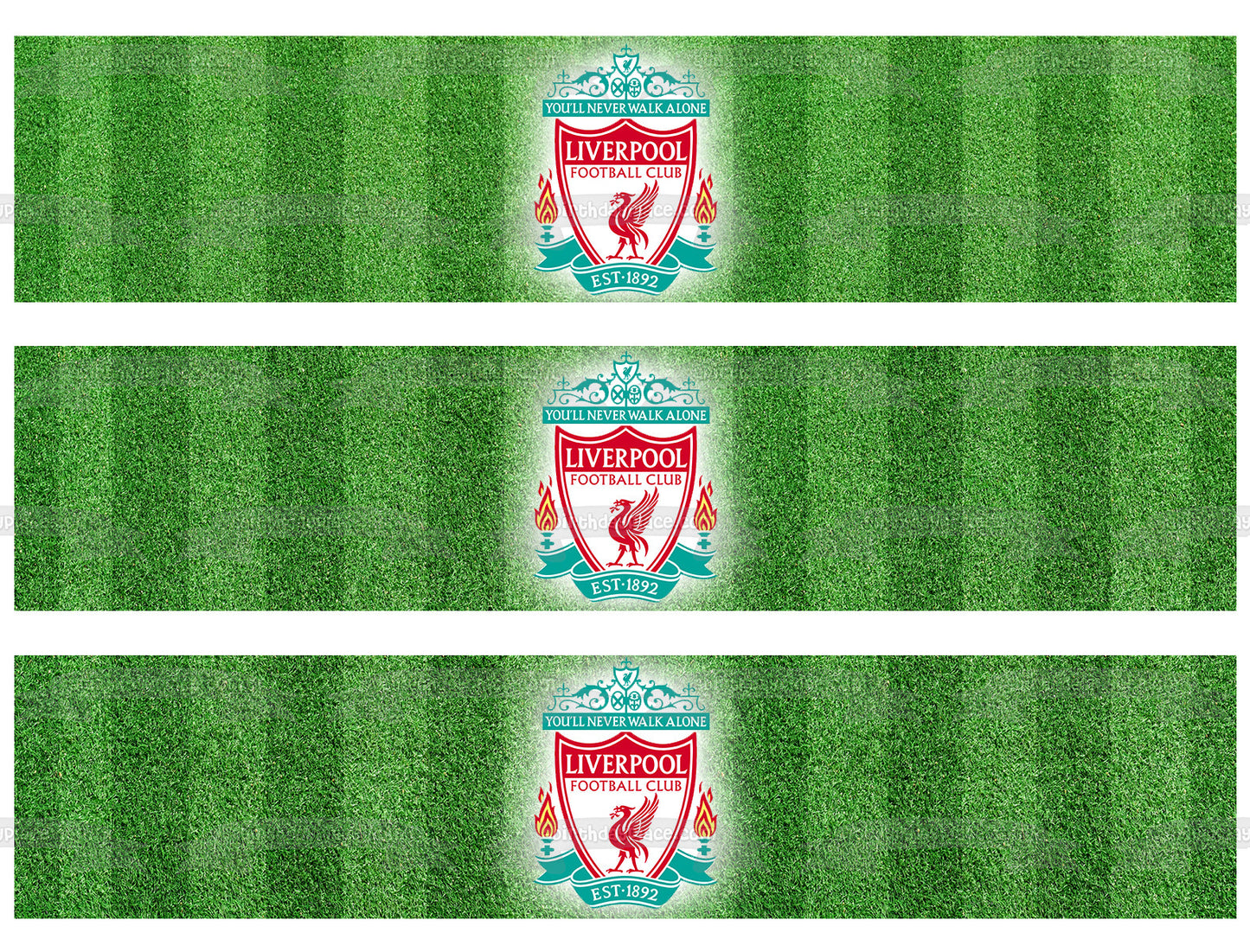 Liverpool Soccer Futbol Football Logo Edible Cake Topper Image or Strips ABPID52657