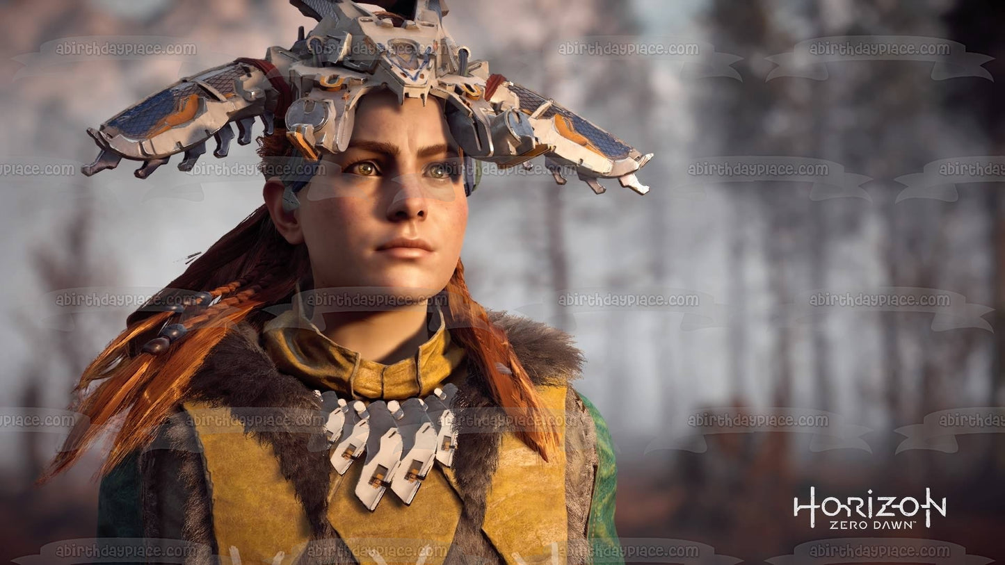 Imagen comestible para decoración de tarta de Horizon Zero Dawn Aloy ABPID52667 