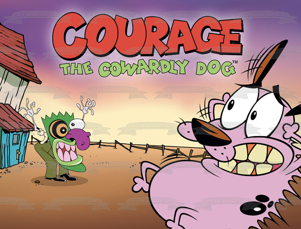 courage the cowardly dog scared face