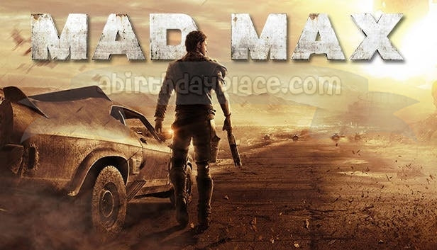 Póster del videojuego Mad Max Imagen comestible para decoración de tarta ABPID52841 