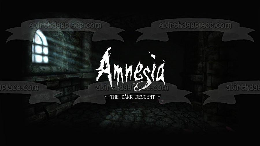 Amnesia: The Dark Descent Horror Puzzle Videojuego Póster comestible para tarta Imagen ABPID53385 