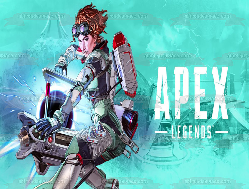 Apex Legends Horizon Edible Cake Topper Image ABPID53437