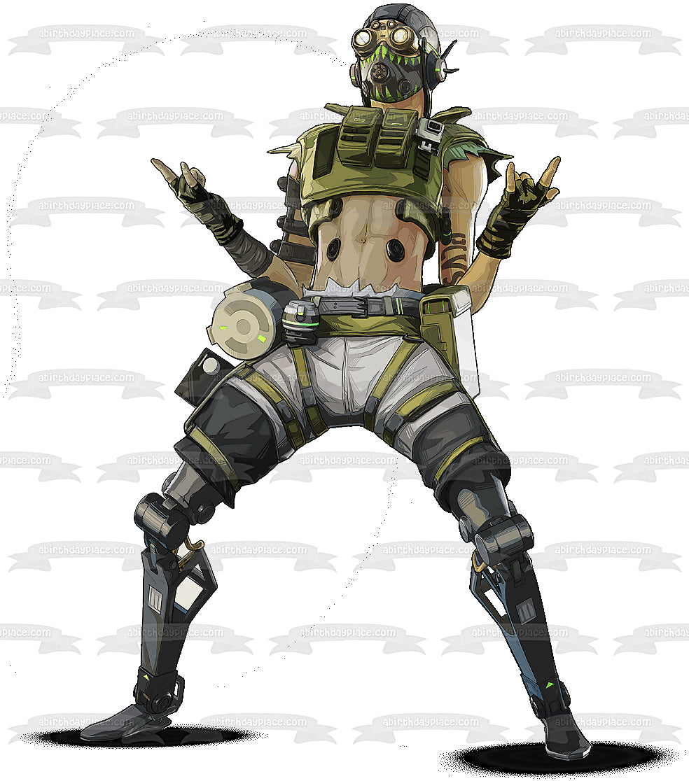 Apex Legends Octane Edible Cake Topper Image ABPID53679