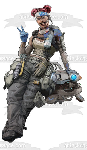 Apex Legends Lifeline Edible Cake Topper Image ABPID53682